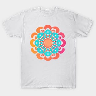 mandala Clamber Paint T-Shirt